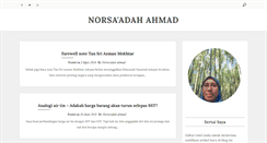 Desktop Screenshot of norsaadah.com